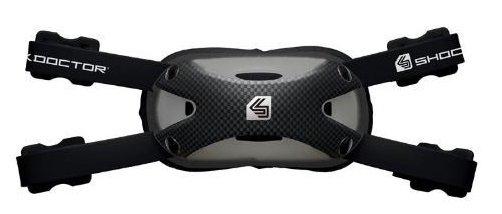 Shock Doctor Ultra Carbon Chin Strap L/XL - Black - BLACK